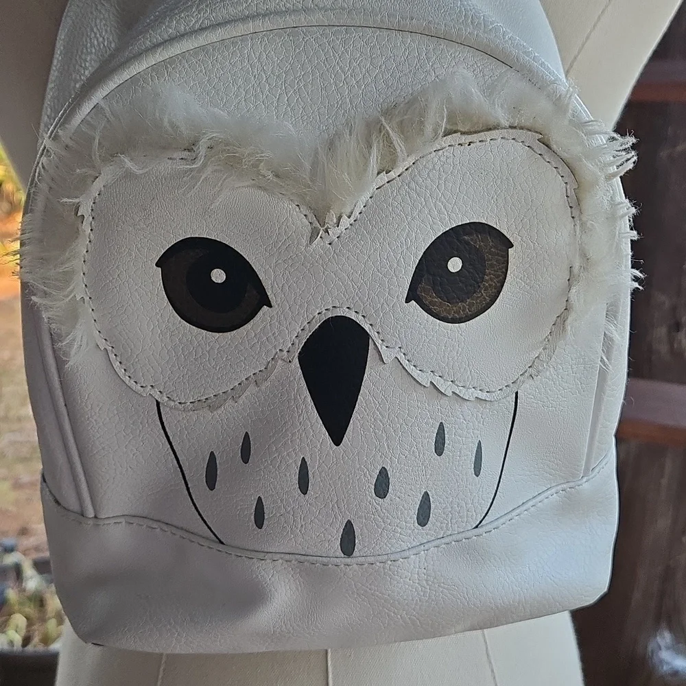 Harry Potter Hedwig Owl Monochrome Mini Backpack